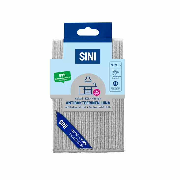 Sini Keittiöliina antibakteerinen 30x30 - Keittiönsiivousvälineet - 6423800037924 - 1