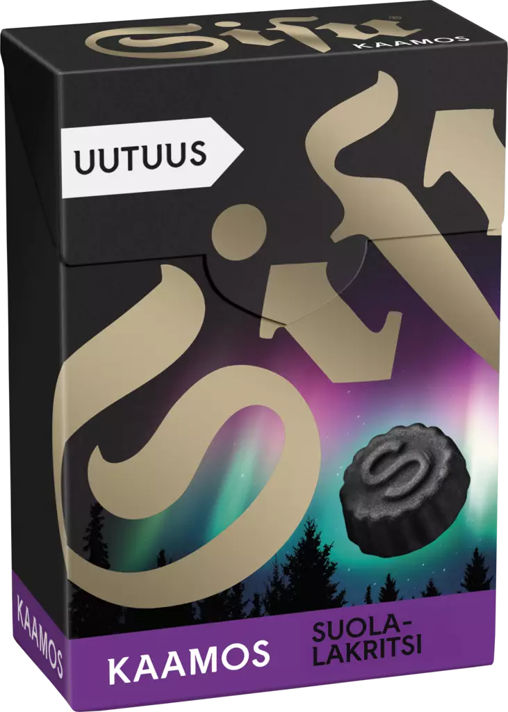 Sisu kaamos suolalakritsii 80g - Makeiset - 6420256914304 - 1