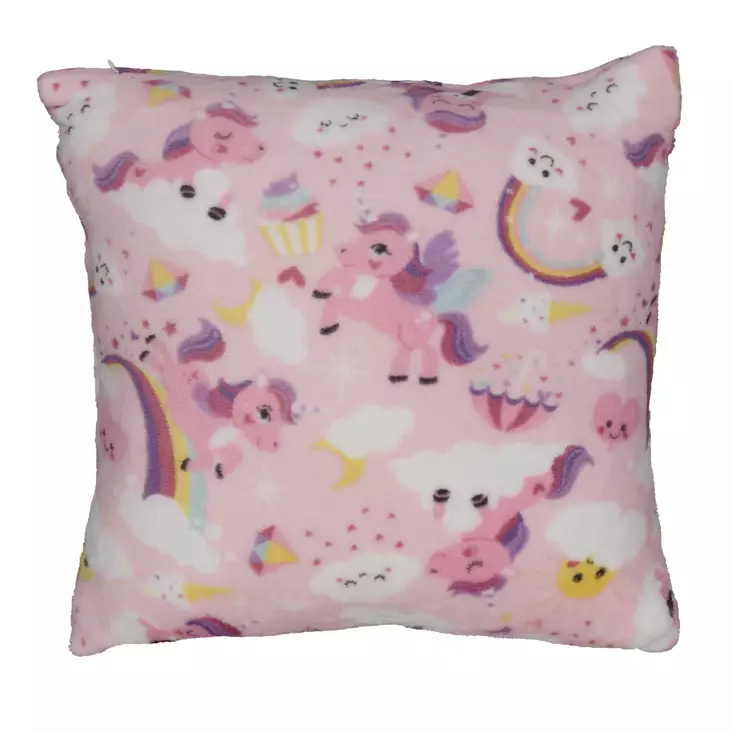 Sisustustyyny Yksisarvinen 45x45cm - Koristetyynyt - 7318161544404 - 1