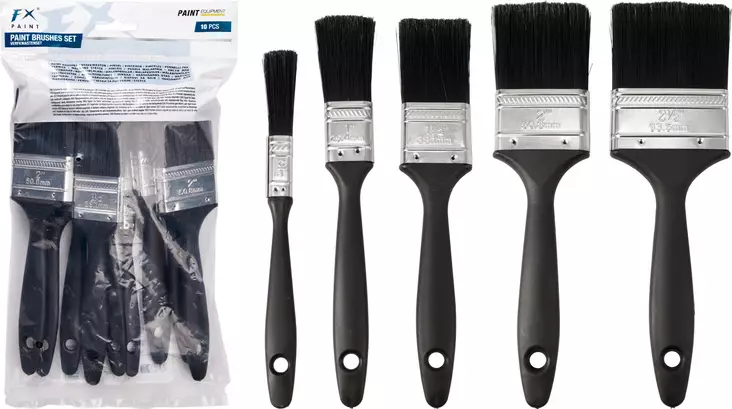 FX sivellinsarja 10kpl - Pensselit ja siveltimet - 8721037552004 - 1
