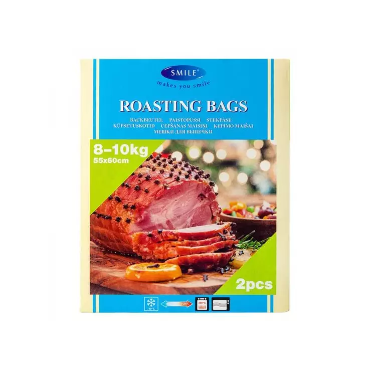 Smile paistopussi 55x60cm 2kpl - Makkara- ja paistopussi - 4742002007484 - 1