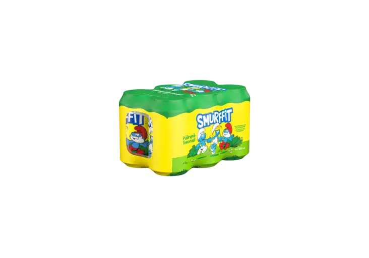 Smurffit päärynälimonadi 6-pack - Virvoitusjuomat ja mixerit - 6415600599504 - 1