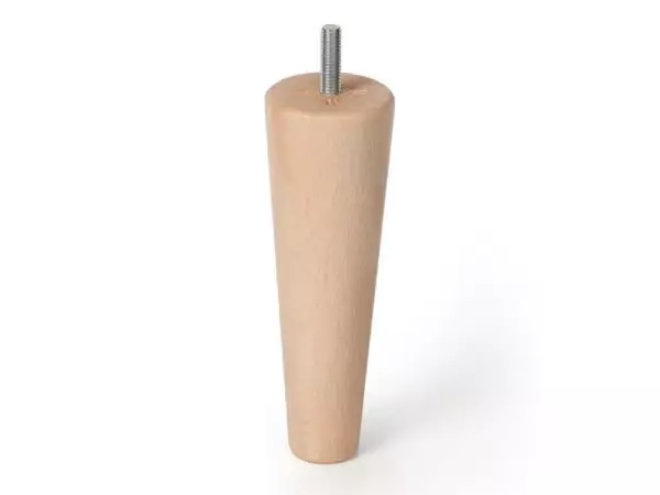 Sohvanjalka Pyökki kartio 50x150mm M8 4kpl - Kalustehelat - 6414676029144 - 1