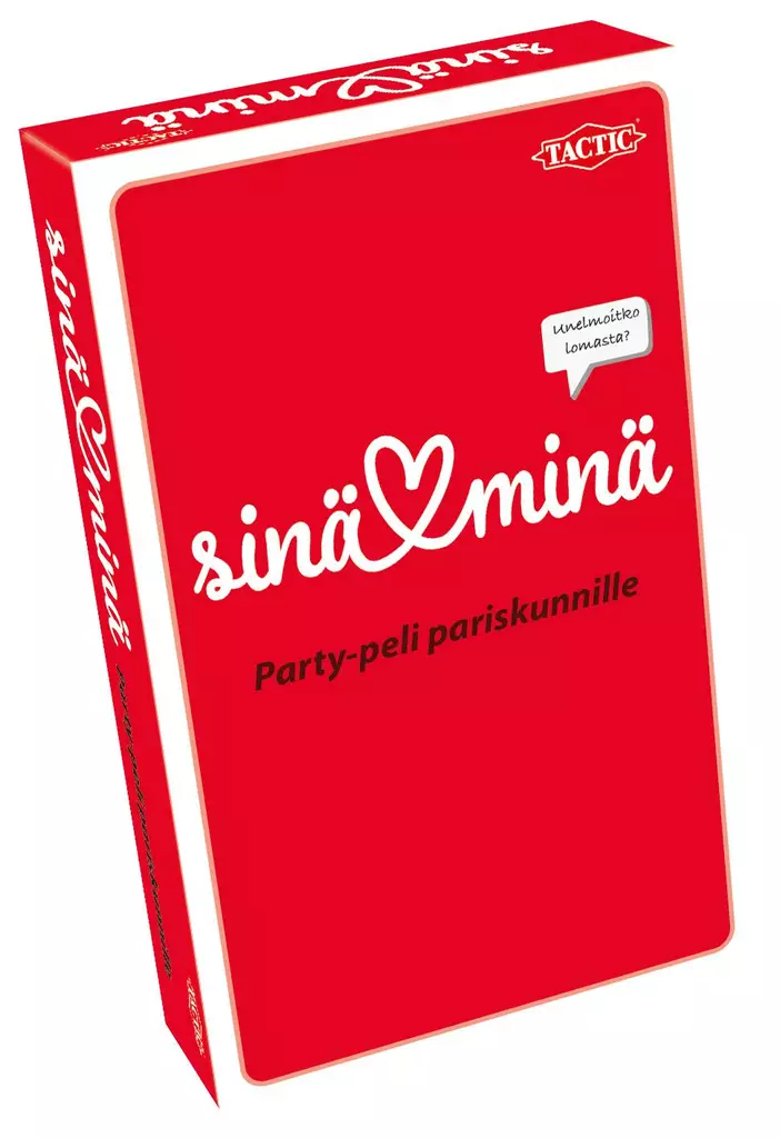 Tactic Sinä minä -matkapeli - Lautapelit ja seurapelit - 6416739582054 - 1