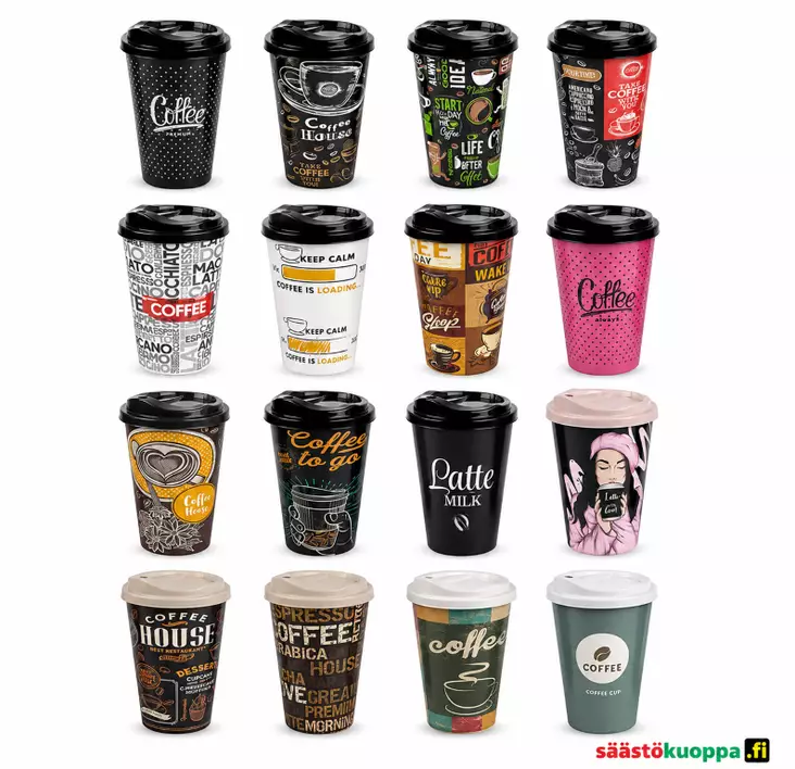 Take away kahvimuki 500ml - Mukit ja kahvikupit - 8694064018914 - 1