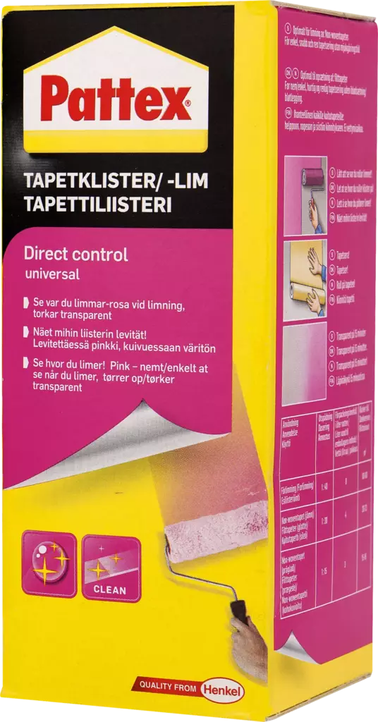 Tapettiliisterijauhe Direct Control 200g - Muut liimat - 7332531023894 - 1