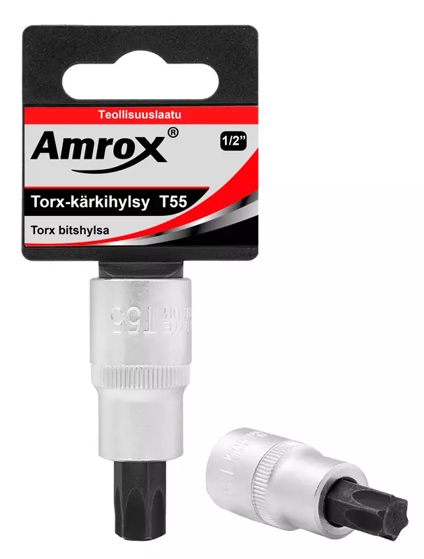 Torx-Kärkihylsy 1/2" T27 - 1/2 Hylsyt - 6420286906744 - 1