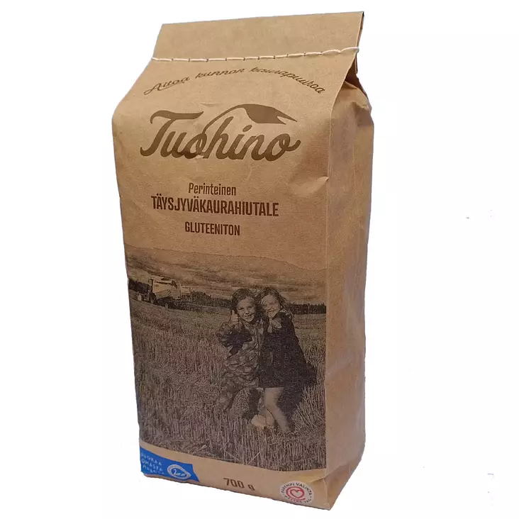 Tuohinon Tila Täysjyväkaurahiutale 700g - Jauhot - 6429830034704 - 1