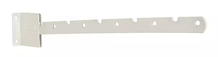 Tuuletusteline valkoinen 445mm - WC ja kylpyhuonetarvikkeet - 6414671991484 - 1