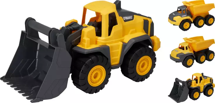 Työmaakone lelu - Leikkiautot ja kauko-ohjattavat autot - 8721037584814 - 1