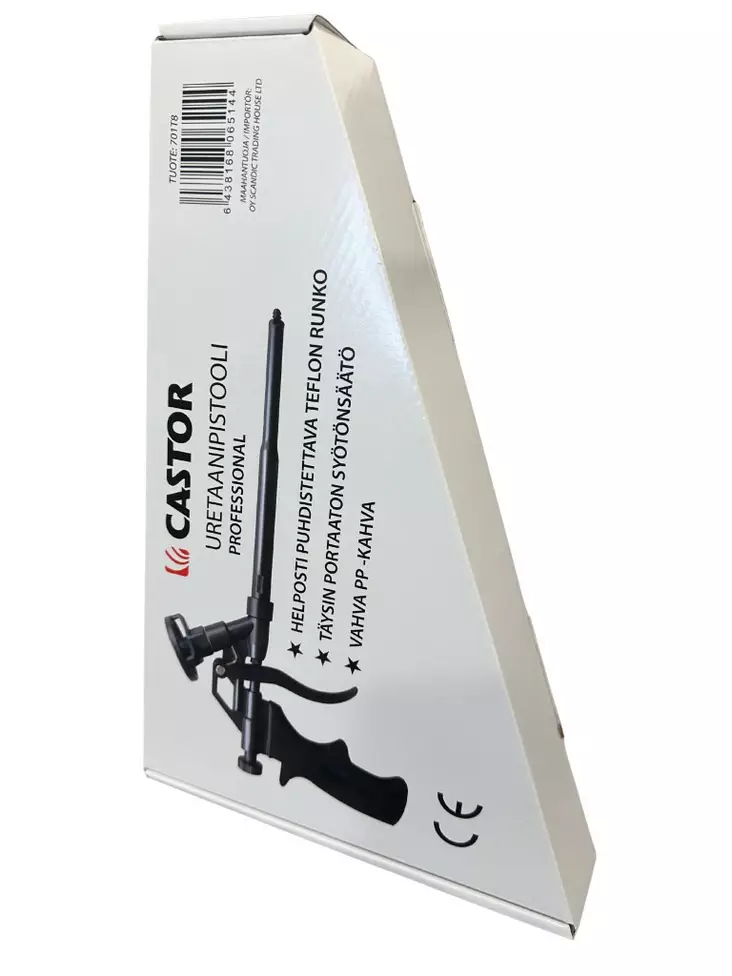 Uretaanipistooli castor pro teflon runko - Silikonipuristimet ja uretaanipistoolit - 6438168065144 - 1