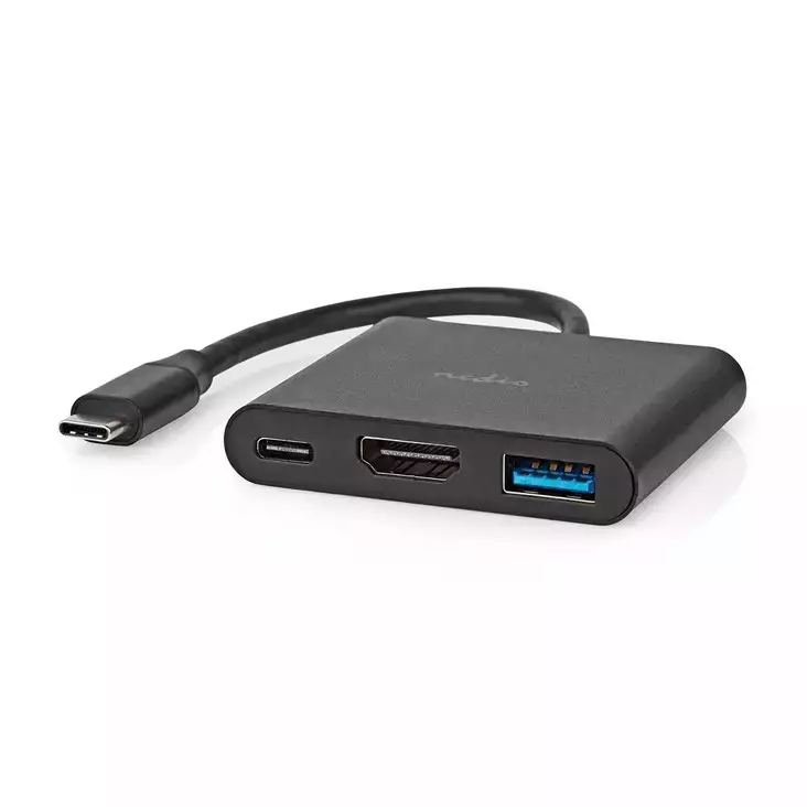 USB-moniporttisovitin Nedis USB 3.2 Gen - Muut tietokonetarvikkeet - 5412810415984 - 1