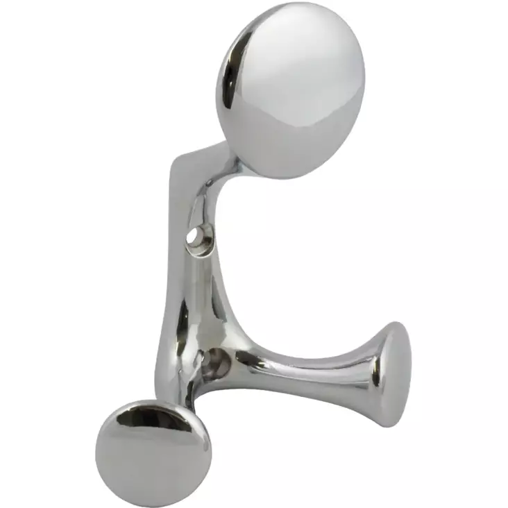 Vaatekoukku Nature sinkki/kromi - Koukut ja naulakot - 6414676012054 - 1