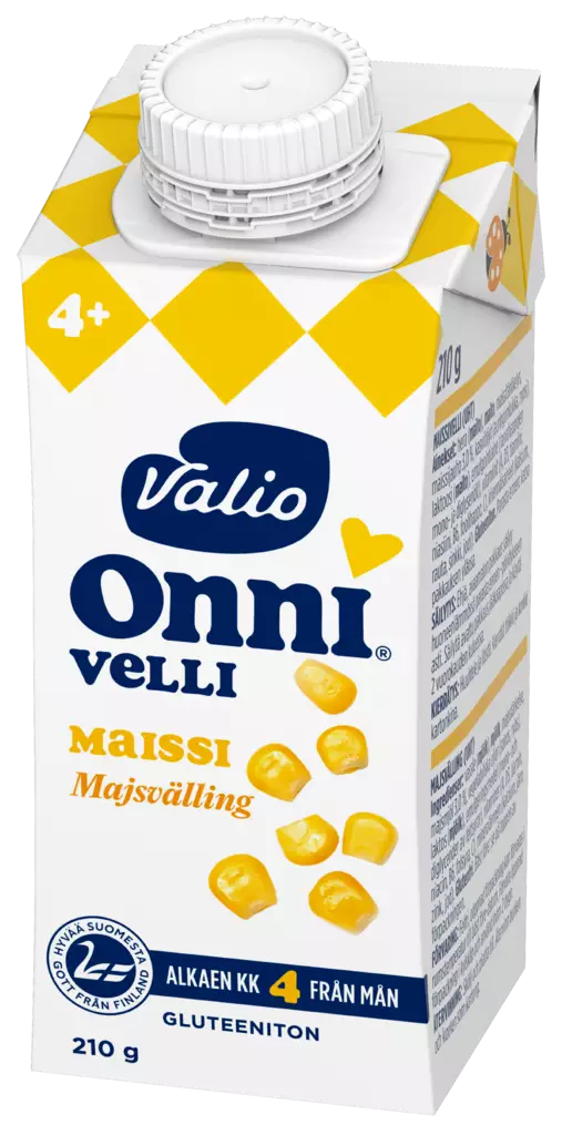 Valio Onni maissivelli 210g UHT - Lasten ruoka ja juoma - 6408430049264 - 1