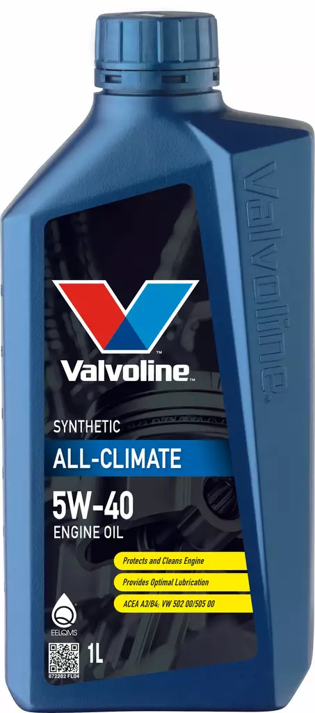 Valvoline All Climate 5W-40 1L - Moottoriöljyt - 8710941021614 - 1