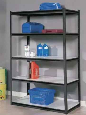 Varastohylly teräs pro 5-tasoa - Työkalupakit, hyllyt ja säilytys - 6438168095424 - 1