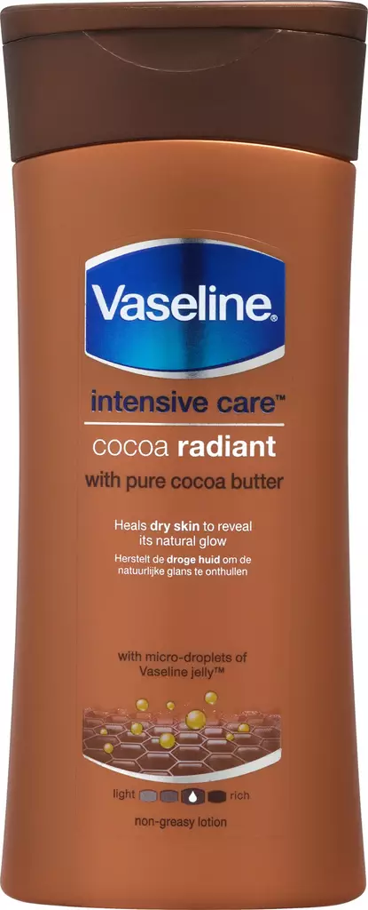 VASELINE COCOA KOSTEUSVOIDE 200ML - Hiustenhoito ja hiuskoristeet - 8712561483094 - 1