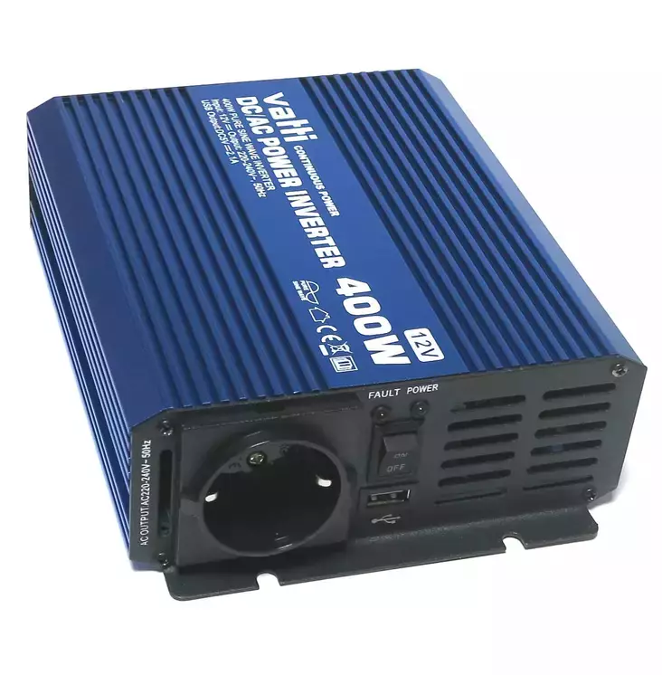 Vatti Invertteri siniaalto 400W 12V - 12V invertterit - 6438168100364 - 1