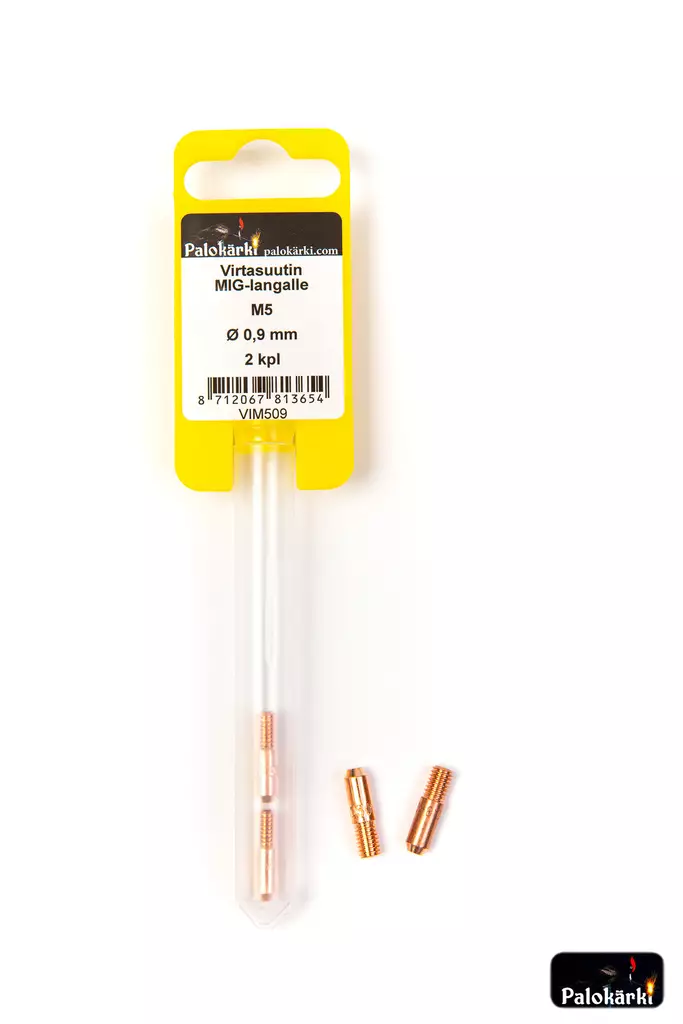 Virtasuutin MIG-langalle M5 0,9mm 2kpl - Hitsaustarvikkeet ja työkalut - 8712067813654 - 1