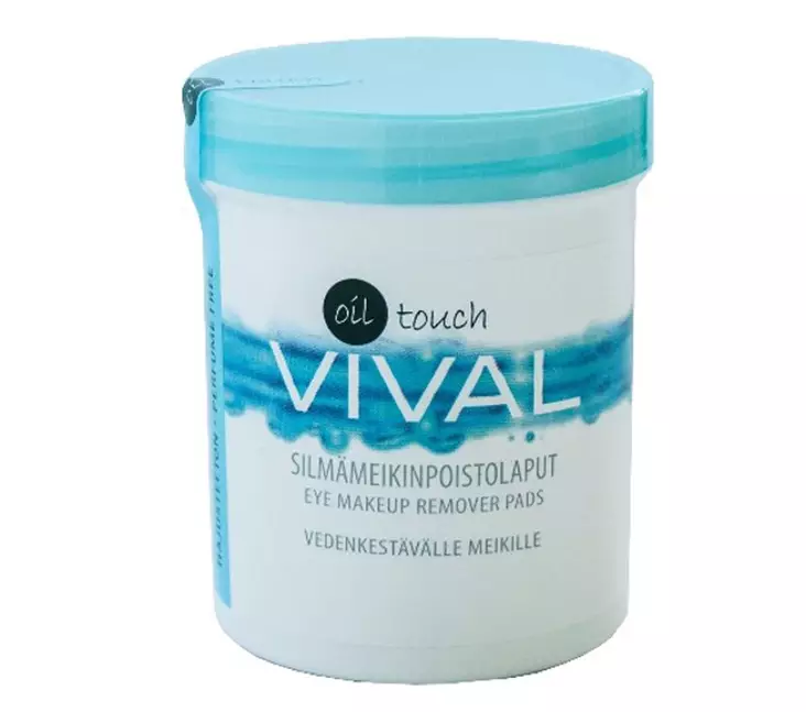VIVAL OIL TOUCH SILMÄMEIKIN POISTOLAPPU - Hiustenhoito ja hiuskoristeet - 6430300009214 - 1