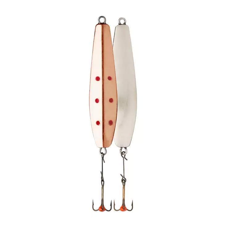 Vmc Lil'Finn pystypilkki 70mm 20g kupari-hopea - Pilkit - 043193155874 - 1