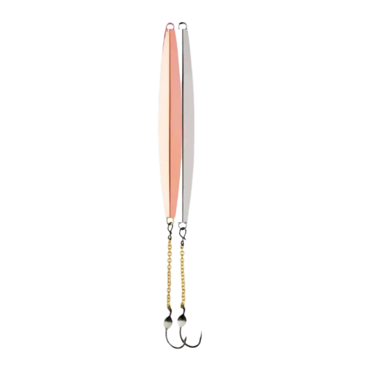 Vmc Slim-Finn pystypilkki 55mm 7g hopea-kupari - Pilkit - 043193155584 - 1