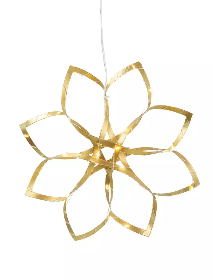 Vuokko led-koriste kulta - Jouluvalot - 6435200306784 - 1