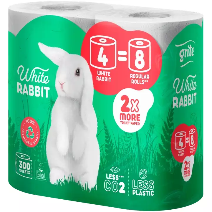 White Rabbit 4rll - WC-paperit - 4770023351934 - 1