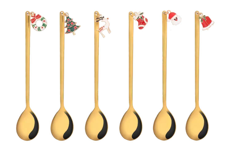 Winteria kahvi/glögilusikka 6kpl - Aterimet - 6410416203874 - 8