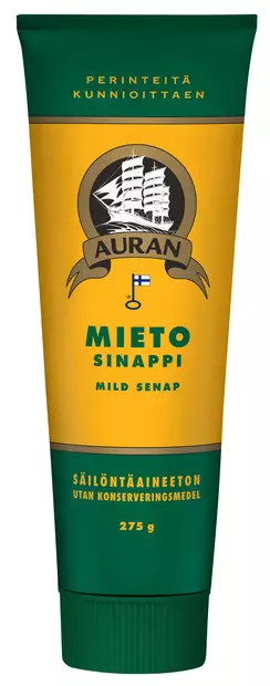 Auran Sinappi mieto 275g - Ketsupit ja sinapit - 6409531700115 - 2