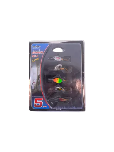 Blind Spinner Char vilkkasetti 4kpl - Viehelajitelmat - 6438212003795 - 1