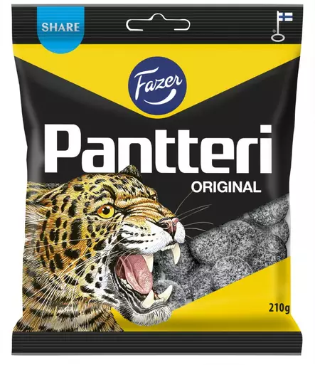 Fazer Pantteri original 210g - Makeiset - 6416453051355 - 1