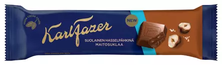 Fazer Suolainen hasselpähkinämaitosuklaa - Makeiset - 6416453020405 - 1