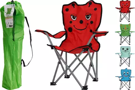 Lasten retkituoli eläinhahmo 60cm - Retkituolit - 8720573963275 - 2