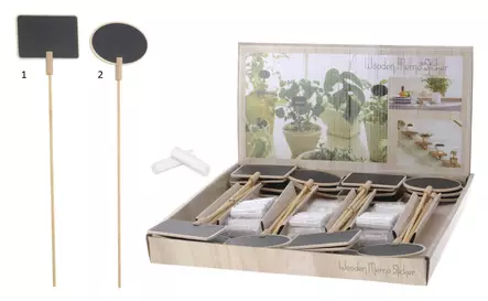 Liitutaulukyltti kasveille, lajitelma - Turve- ja kasvatusruukut - 8711295497445 - 1