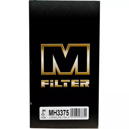 M-Filter Öljynsuodatin MH 3375 - Öljynsuodattimet - 6417575033755 - 2