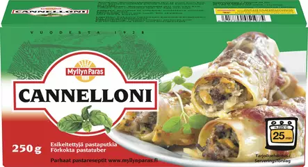 MYLLYN PARAS CANNELLONI PASTA 250G - Pastat, riisit ja jauhot - 6417700051975 - 1