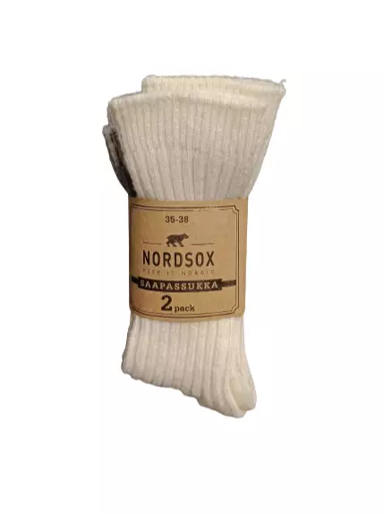 Nordsox alpakkavillasukka 2-pack 35-38 - Naisten sukat ja sukkahousut - 6438159996945 - 1