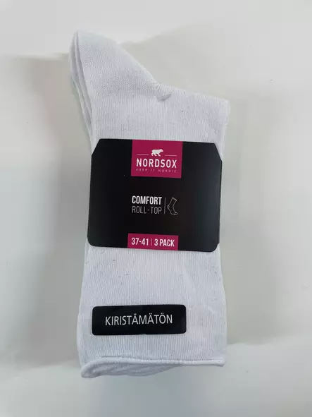 Nordsox Kiristämätön sukka 3kpl/pkt - Naisten sukat ja sukkahousut - 6438159074315 - 1