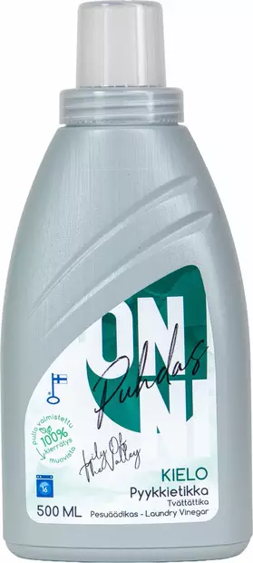 Onni pyykkietikka 500ml Kielo - Pyykinpesu- ja huuhteluaineet - 6419642226305 - 1