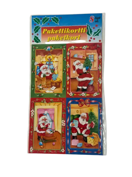 Pakettikortti 8kpl/pss - Kortit - 6416445011275 - 1