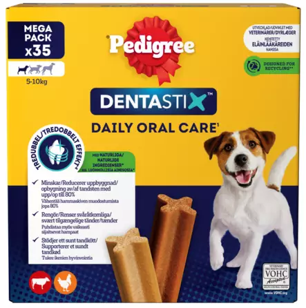 Pedigree Dentastix Small 5x110g - Koiran luut - 5010394006835 - 1