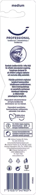 Pepsodent Professional hammasharja mediu - Hammasharjat - 7310375547905 - 2