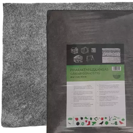 Piharakennuskangas 10m2 2x5m - Piha- ja rakennuskangas - 6430068430145 - 1