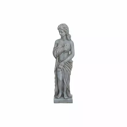 Puutarhapatsas Lady 82 cm harmaa - Pihakoristeet - 6410416534275 - 1