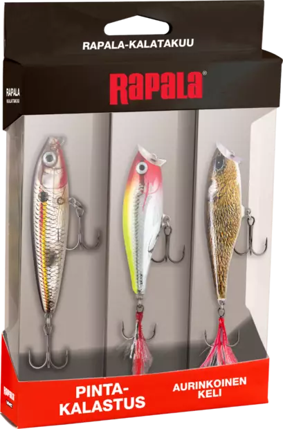 Rapala Kalatakuu Pintakalastus 3 - Viehelajitelmat - 022677384115 - 1