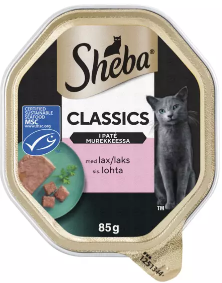 Sheba Classics lohta 85g - Kissan märkäruoat - 4008429065675 - 1