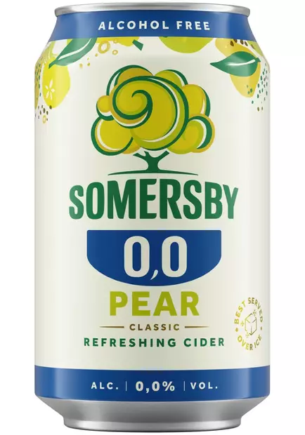 Somersby pear 0,0% 0,33l - Alkoholittomat juomat - 6415600590235 - 1