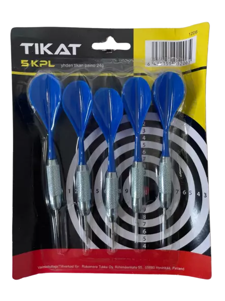 Tikat 24g 5 kpl - Kesäurheilu - 6438159012065 - 1