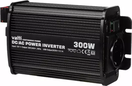 VATTI INVERTTERI 300W - 12V invertterit - 6438168103105 - 1